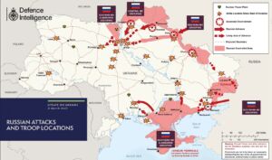 Situational Map (last updated 2022-03-11, 14:40 CET). Source: UK Ministry of Defence.